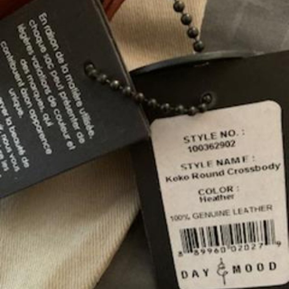 Day & Mood Koko Round Crossbody Leather Bag - Picture 4 of 9